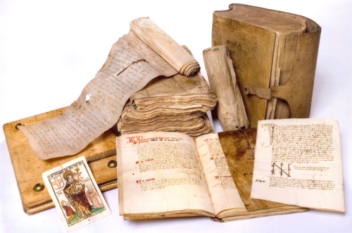 Divers documents médiévaux des AAEB